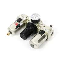 SNS pneumatic AC Series FRL unit air source treatment combination air filter pressure regulator with lubricator