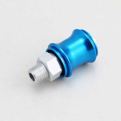 Aluminum Sliding Switch Hand Push Valve HSV Series Pneumatic Hand Control Slide Valve