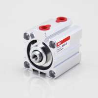 Aluminum SDA Air Cylinder, Thin Compact Pneumatic Cylinder