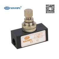 Waimaotong China supplier NINGBO XINYIPC RE-01 RE-02 adjustable pneumatic air flow control valve