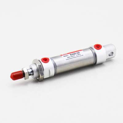 Airtac MINI Type MA Standard Double Acting / Single Action Stainless Steel Body Micro Electric Pneumatic Cylinder