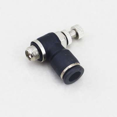 SC(SL) Air Cylinder Throttle Valve Thread Small Pneumatic Quick Connect Hose Fittings Throttle Check Valve Use