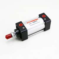 Airtac Type China Pneumatic Air Cylinders Standard Double Acting Aluminium SC Series Pneumatic Air Cylinder